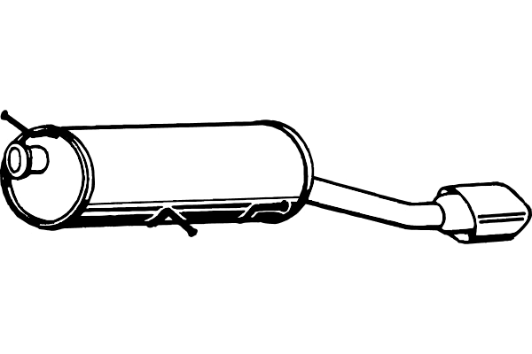 Rear Muffler (P4851)
