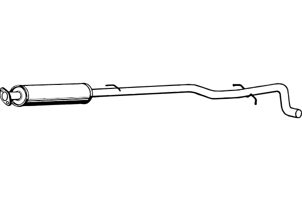 Centre Muffler (P7845)