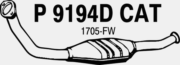 Catalytic Converter (P9194DCAT)