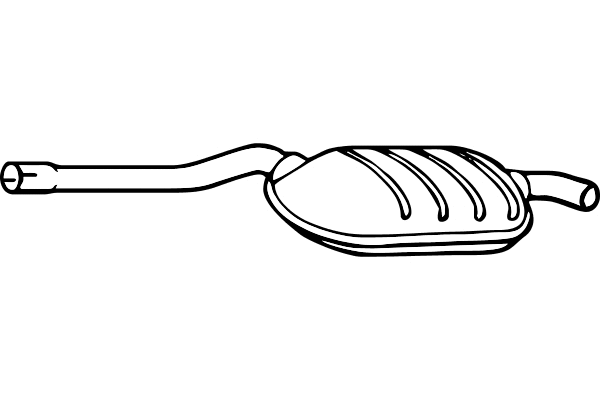 Centre Muffler (P3702)