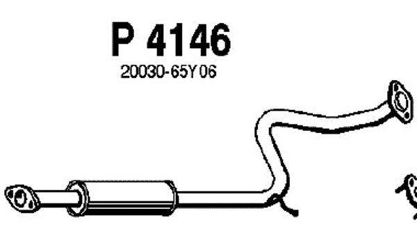 Centre Muffler (P4146)