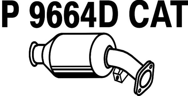 Catalytic Converter (P9664DCAT)