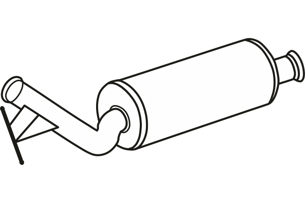 SCR Catalytic Converter (P8812DPF)