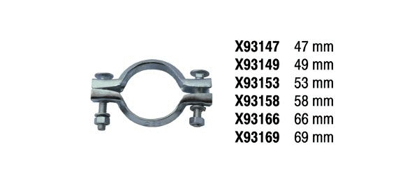 Clamping Piece, exhaust system (X93147)