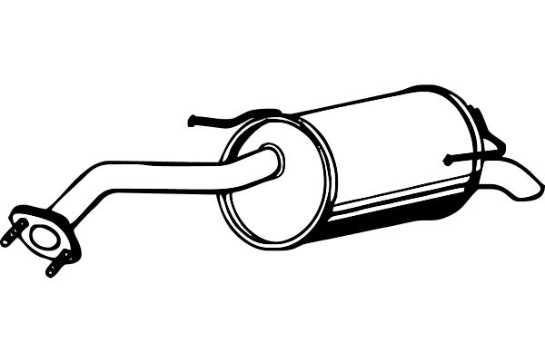 Rear Muffler (P4261)