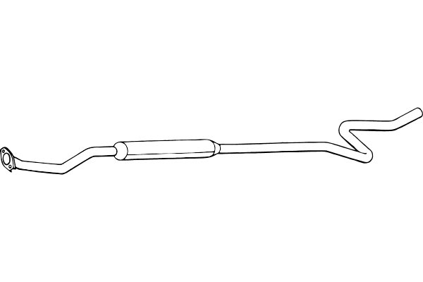 Centre Muffler (P1898)