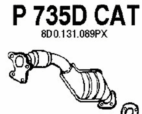 Catalytic Converter (P735DCAT)