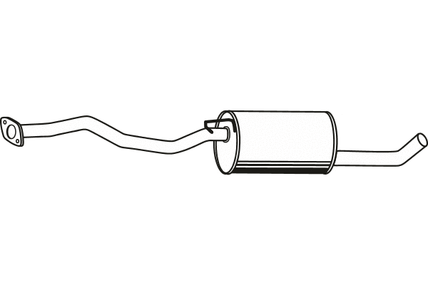 Centre Muffler (P2533)