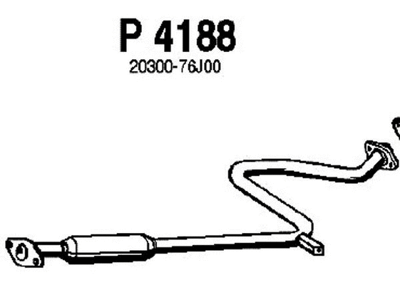 Centre Muffler (P4188)