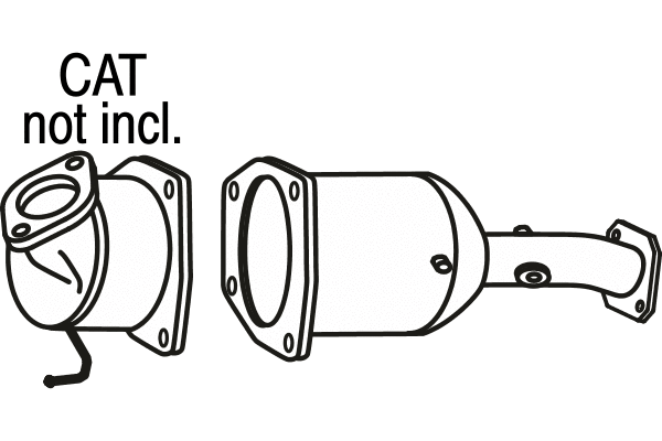 Soot/Particulate Filter, exhaust system (P9978DPF)
