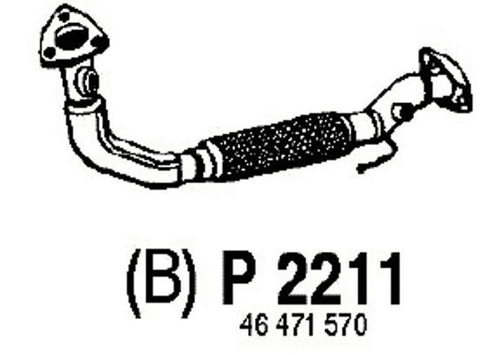 Exhaust Pipe (P2211)