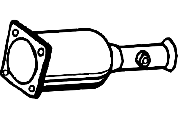 Soot/Particulate Filter, exhaust system (P9920DPF)