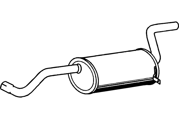 Rear Muffler (P5094)