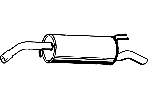 Rear Muffler (P2239)