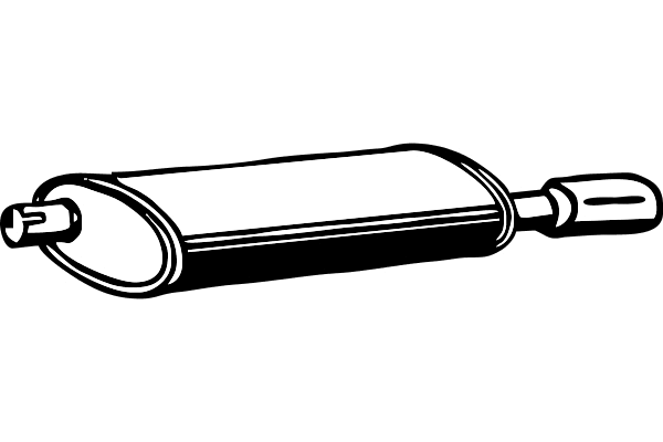 Rear Muffler (P4472)