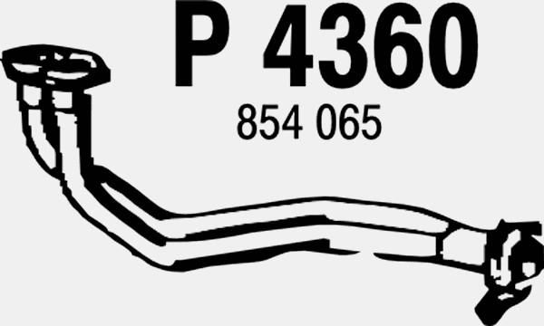 Exhaust Pipe (P4360)