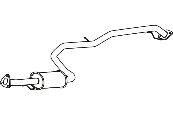 Centre Muffler (P27016)