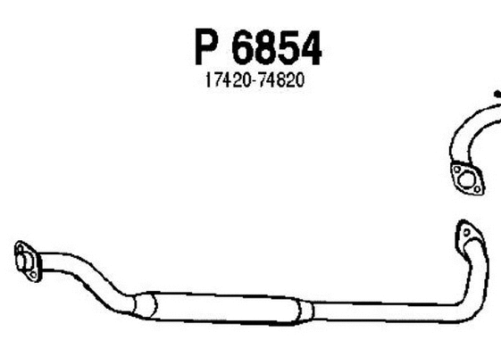 Centre Muffler (P6854)