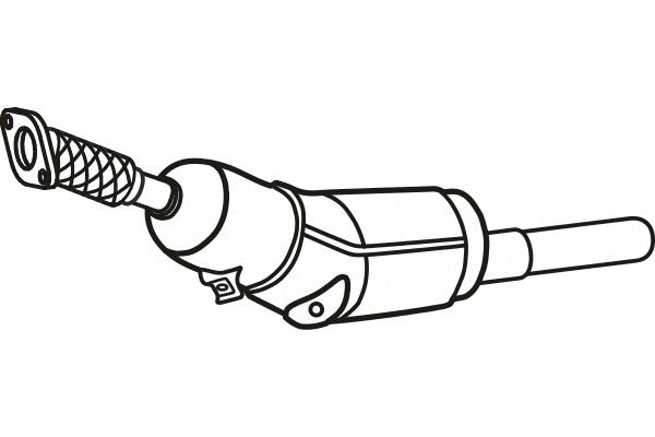 Soot/Particulate Filter, exhaust system (P9831DPF)