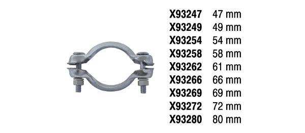 Clamping Piece, exhaust system (X93249)