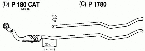 Catalytic Converter (P180CAT)