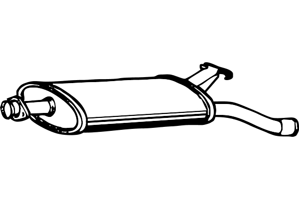 Rear Muffler (P5380)