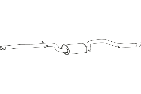 Rear Muffler (P11002)
