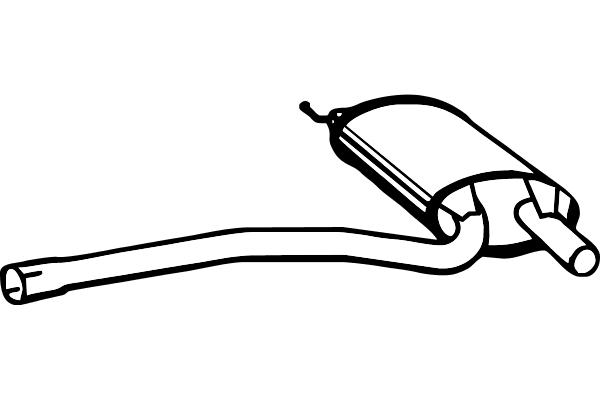 Centre Muffler (P1212)