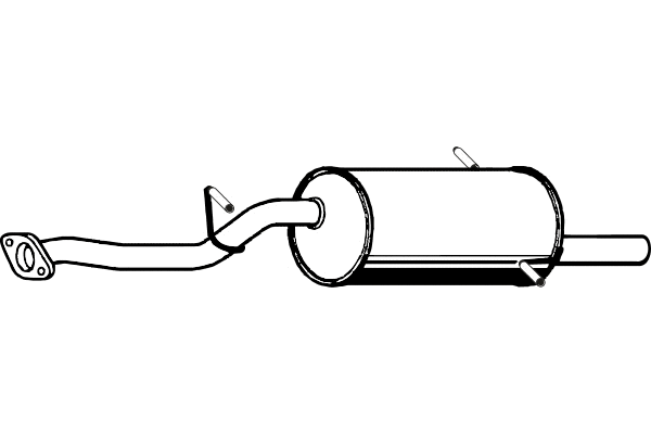 Rear Muffler (P9039)