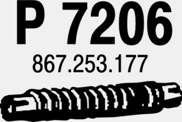 Exhaust Pipe (P7206)