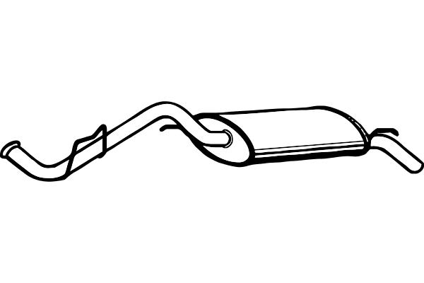 Rear Muffler (P4995)