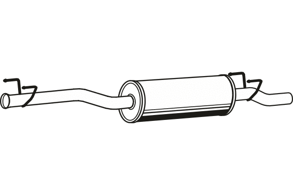 Rear Muffler (P36021)