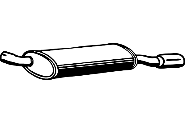 Rear Muffler (P4477)