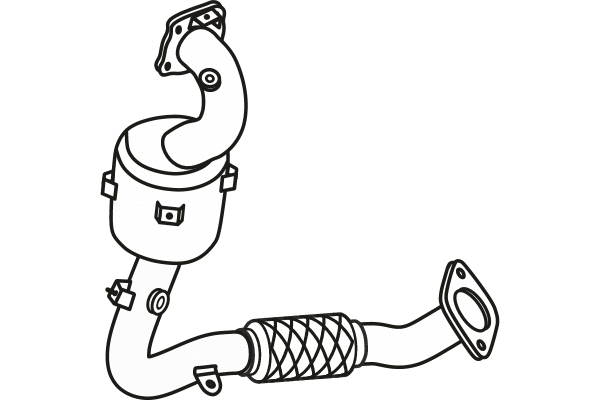 Catalytic Converter (P8020CAT)
