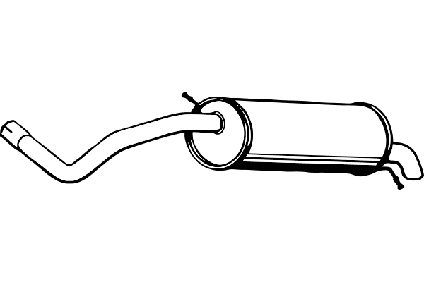 Rear Muffler (P5734)
