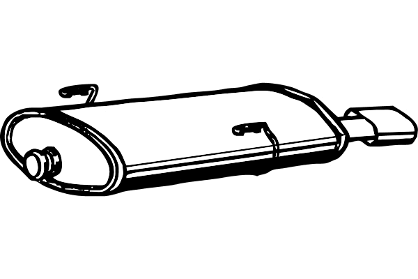 Rear Muffler (P4778)
