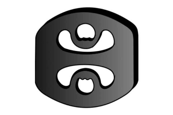 Rubber Strip, exhaust system (X30337)