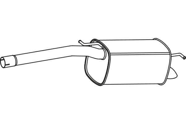 Rear Muffler (P7130)