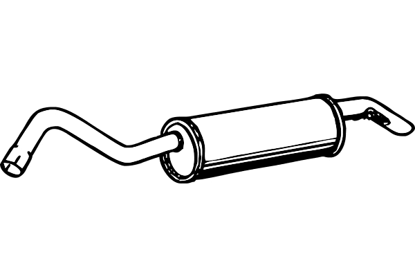 Rear Muffler (P2311)