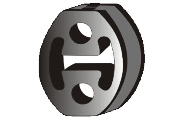 Rubber Strip, exhaust system (X30333)