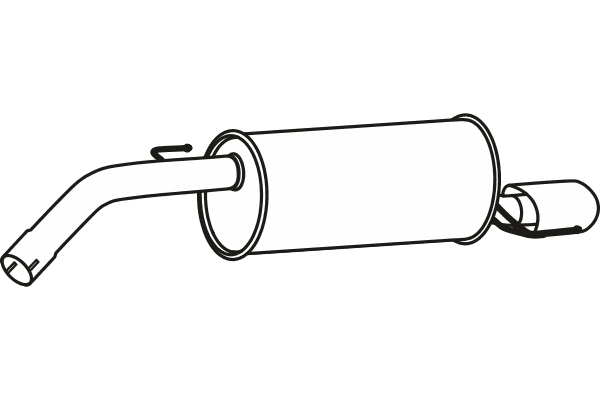 Rear Muffler (P43108)