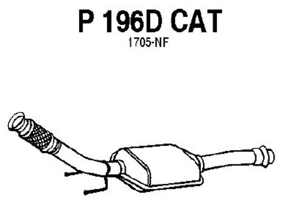 Catalytic Converter (P196DCAT)