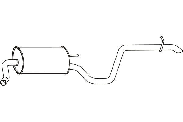 Rear Muffler (P31039)