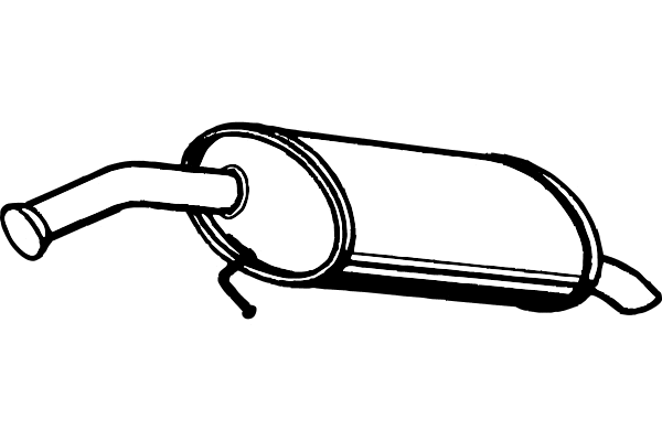 Rear Muffler (P3134)