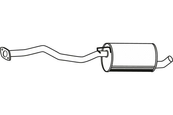 Centre Muffler (P2531)