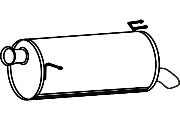 Rear Muffler (P31068)