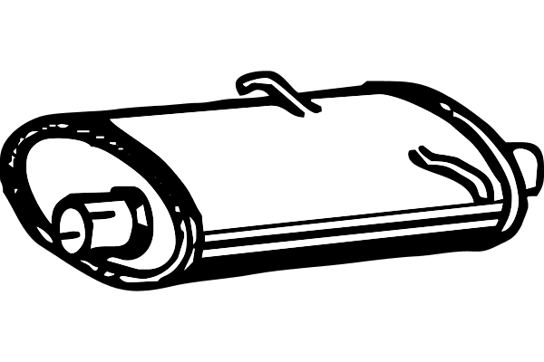 Rear Muffler (P7749)
