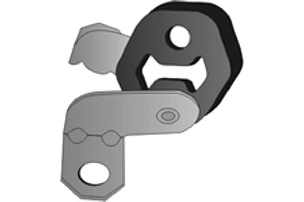 Rubber Strip, exhaust system (X30233)