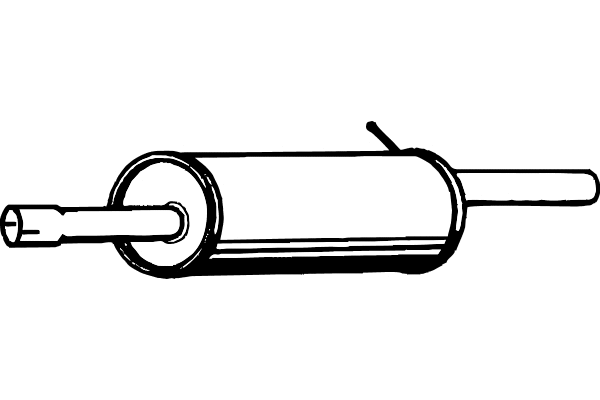 Rear Muffler (P1901)