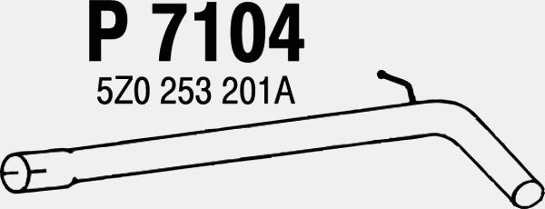 Exhaust Pipe (P7104)